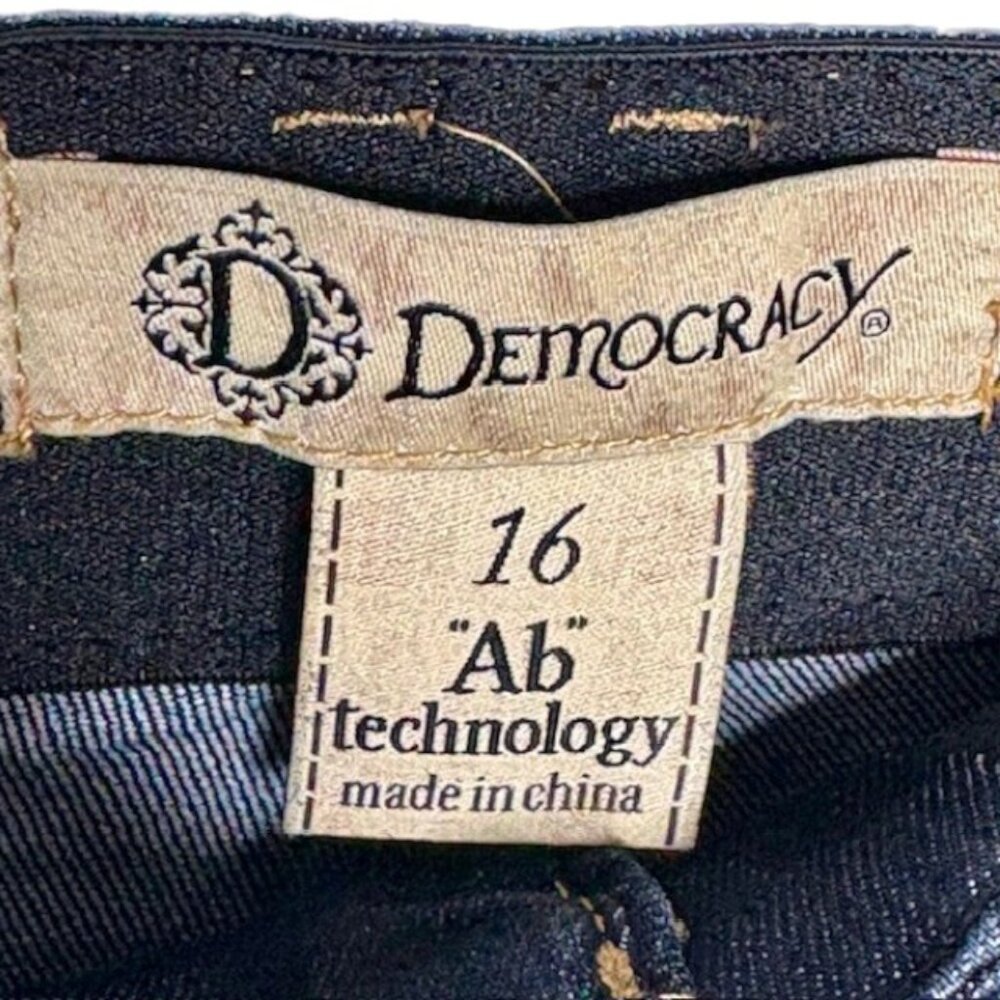 Democracy "Ab"solution® Booty Lift Skinny Jeans - Dark Indigo - 16 - Picture 8 of 10
